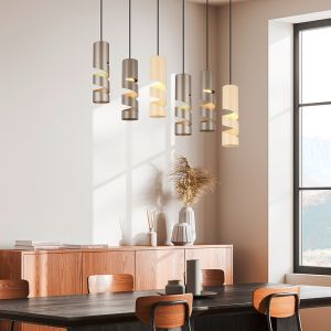 Multi-Farvet pendler lampe design, Marouan
