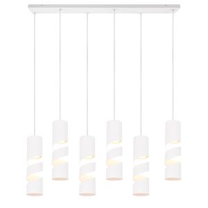 Hvid pendler lampe design, Marouan