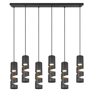 Sort pendler lampe design, Marouan