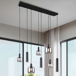 Sort pendler lampe design, Lahcen