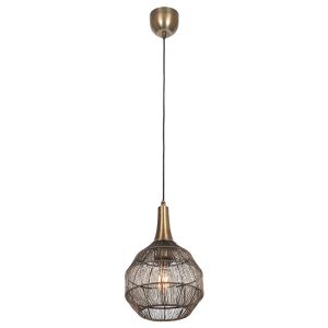 Bronze pendler lampe rustik, Rins