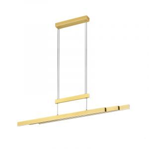 Messing pendler lampe modern, Jessey, 42W, varm til kold hvid justerbar LED, med beröringsdimmer