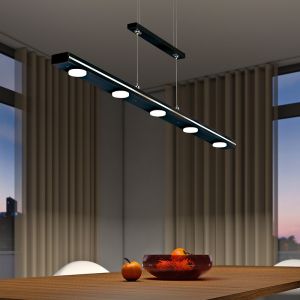 Sort pendler lampe modern, Awa, 3,5W, varm til kold hvid justerbar LED