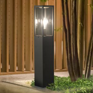 Antracit udendørslampe modern, Sanna, IP44