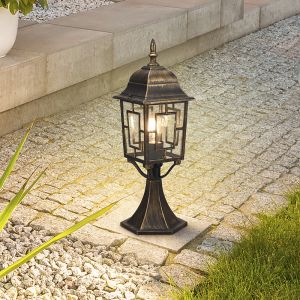 Rustfarvet udendørslampe klassisk, Viyan, IP23