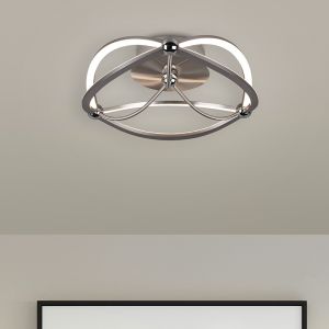 Nikkel plafond modern, Remy, 20W, 3000K LED