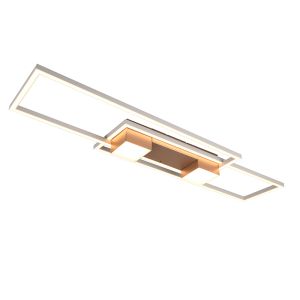Brun plafond design, Sohaib, 37W, varm til kold hvid justerbar LED, 3 trins lysdæmper