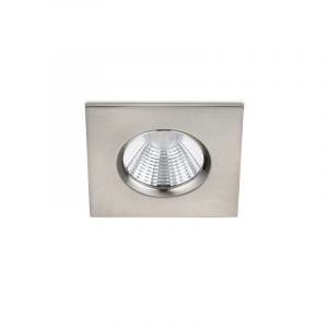 Nikkel indbygningsspot badeværelse modern, Iman, 5W, 3000K LED, IP65