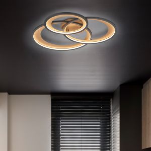 Sort plafond modern, Kendi, 36W, 3000K LED
