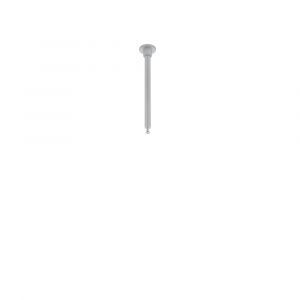 Ophængsstykke 2-faset skinnebelysning, 12,5 cm, grå