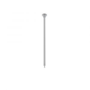 Ophængsstykke 2-faset skinnebelysning, 25 cm, grå