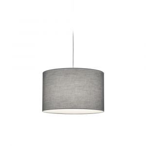 Grå rund 2-faset skinnebelysning pendler lampe Ivar
