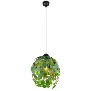Grøn pendel lampe spisebord design, Urwa