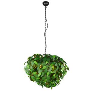 Grøn pendel lampe spisebord design, Urwa