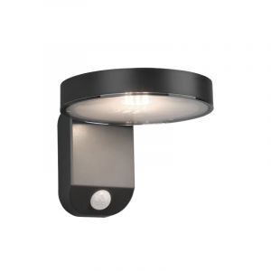 Antracit udendørs væglampe med bevægelsessensor modern, Sunny, 4,5W, 3000K LED, IP44