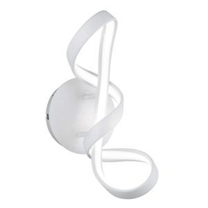 Hvid væglampe design, Renso, 18W, 4000K LED, 3 trins lysdæmper