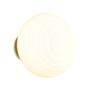 Messing genopladelige væglampe modern, Walid, 1,5W, 3000K LED, 3 trins lysdæmper