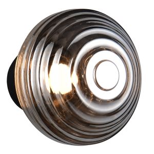 Grå genopladelige væglampe modern, Walid, 1,5W, 3000K LED, 3 trins lysdæmper