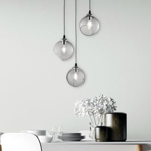 Krom pendler lampe modern, Azibo