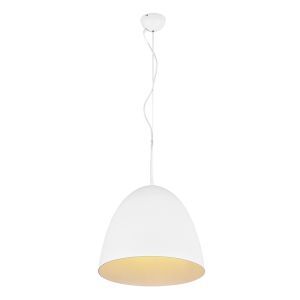 Hvid pendel kuppel modern, Ingmar