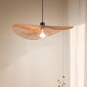 Papir pendler lampe brun, Lykke