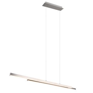 Nikkel pendler lampe modern, Sangeeta, 22W, 3000K LED