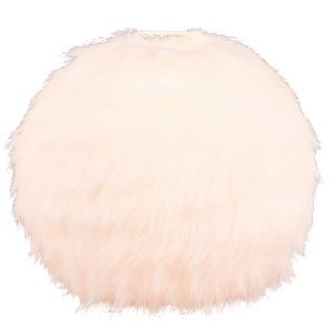 Beige bordlampe stof, Vijay, med brytare