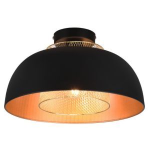 Sort loftlampe industri, Sylvano