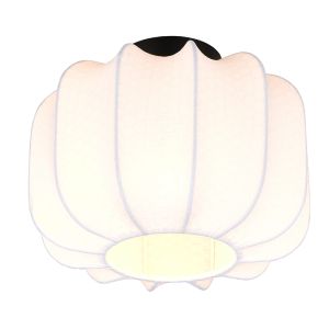Hvid loftlampe modern, Metehan