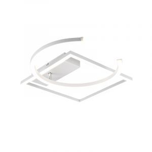 Hvid plafond modern, Emine, 23,5W, 4000K LED