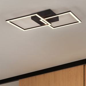 Sort plafond modern, Margaux, 20W, 3000K LED
