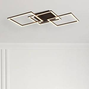 Sort plafond modern, Margaux, 31W, 3000K LED