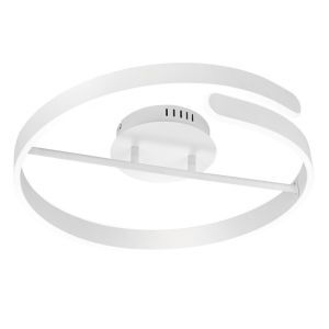 Hvid plafond design, Resy, 37W, 4000K LED, 3 trins lysdæmper