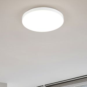 Hvid plafond plast, Sharde, 18W, 4000K LED, IP44