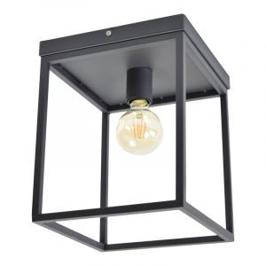 Industri loftlampe sort, Redox