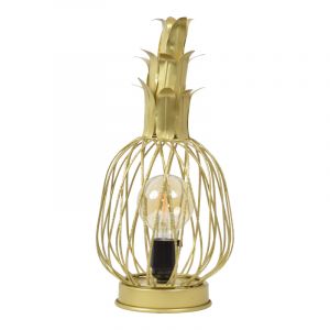 Industri bordlampe guld, Keri