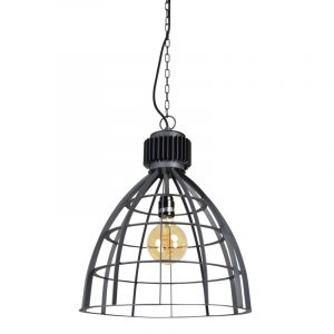 Industri pendler lampe sort, Redstar
