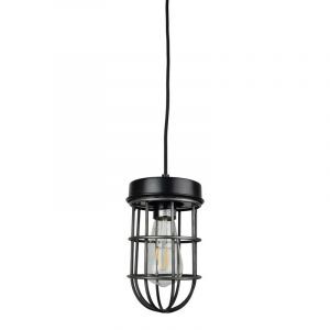 Industri pendler lampe sort, Nova