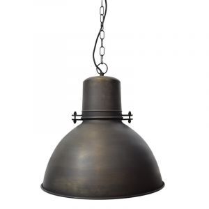 Industri pendel lampe spisebord messing, Brasd