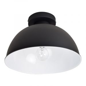 Industri loftlampe sort, Redon