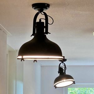 Industri loftlampe sort, Liga