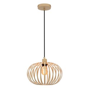 Industri pendler lampe beige, Lieve