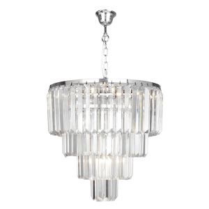 Design pendler lampe krom, Kajol