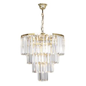 Design pendler lampe guld, Kajol