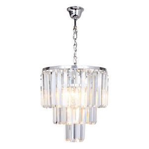 Design pendler lampe krom, Kajol