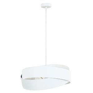 Modern pendler lampe hvid, Tanno