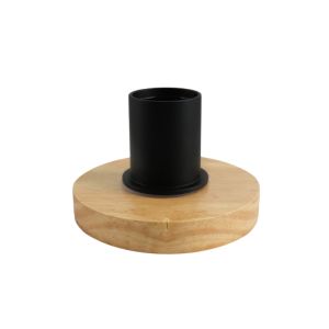 Basis bordlampe uden skærm træ, Rika