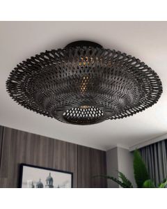 Rattan plafond sort, Cordoba