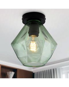 Retro loftlampe grøn, Anoek
