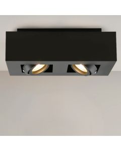 Modern påbygningsspot sort, Akira